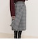 【Oneil of Dublin/オニールオブダブリン】checked midi skirt