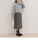 【Oneil of Dublin/オニールオブダブリン】checked midi skirt