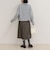 【Oneil of Dublin/オニールオブダブリン】checked midi skirt