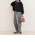 《WEB限定》【DISCUS /ディスカス】ワッフルヘンリーネックロンTシャツ
