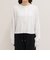 《WEB限定》【DISCUS /ディスカス】ワッフルヘンリーネックロンTシャツ