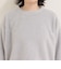 ブークレ裾ドロストプルオーバー