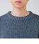 プレーティングニット クルーネック