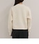 【LACOSTE/ラコステ】ショート丈ダブルフェイスカーディガン