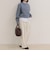 【LACOSTE/ラコステ】ショート丈ダブルフェイスカーディガン