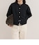 【LACOSTE/ラコステ】ショート丈ダブルフェイスカーディガン