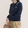 【LACOSTE/ラコステ】ラインディテールニットポロカーディガン