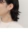 ニュアンスアシメパールピアス