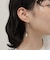 ニュアンスアシメパールピアス