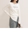 ツイストデザインballetロンTシャツ