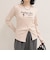 ツイストデザインballetロンTシャツ