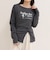 ツイストデザインballetロンTシャツ