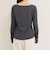 ツイストデザインballetロンTシャツ