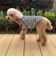 【FR PETS】ボーダーハートパッチプルオーバー