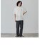 スポーツベア刺繍クルーネックTシャツ