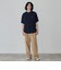 スポーツベア刺繍クルーネックTシャツ