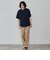 スポーツベア刺繍クルーネックTシャツ