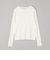 メロー袖 クルーネック ロングスリーブTシャツ