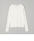 メロー袖 クルーネック ロングスリーブTシャツ