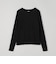 メロー袖 クルーネック ロングスリーブTシャツ