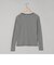 メロー袖 クルーネック ロングスリーブTシャツ