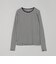 メロー袖 クルーネック ロングスリーブTシャツ