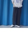 ツイルワイドストレートスラックス