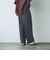 ツイルワイドストレートスラックス