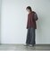 ツイルワイドストレートスラックス
