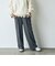 ツイルワイドストレートスラックス