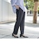 接触冷感リネンレーヨンテーパードパンツ（WEB限定サイズ）