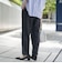 接触冷感リネンレーヨンテーパードパンツ（WEB限定サイズ）