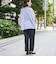 接触冷感リネンレーヨンテーパードパンツ（WEB限定サイズ）