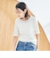 メロークルーリブTシャツ