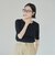 メロークルーリブTシャツ