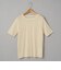 シアーベロアハーフスリーブTシャツ