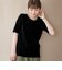 シアーベロアハーフスリーブTシャツ