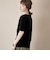 シアーベロアハーフスリーブTシャツ