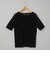 シアーベロアハーフスリーブTシャツ
