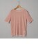 シアーベロアハーフスリーブTシャツ