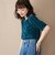 シアーベロアハーフスリーブTシャツ