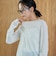 【再入荷/新色登場/WEB限定カラー/10色展開】コットンナイロンシアークルーロンT（インフルエンサー紹介アイテム）