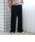 フェレットライクベロアイージーワイドパンツ