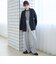 フェレットライクベロアイージーワイドパンツ