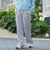 フェレットライクベロアイージーワイドパンツ
