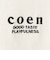 COEN（コーエン）ロゴ刺繍UNI ロンT