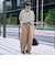 COEN（コーエン）ロゴ刺繍UNI ロンT