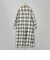 オンブレチェックライトネルシャツワンピース