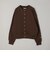 【再入荷/新色登場】ハートモチーフ裏毛カーディガン