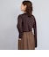 モチモチ ウォッシャブルリブクルーネックニット【Youtube紹介アイテム】